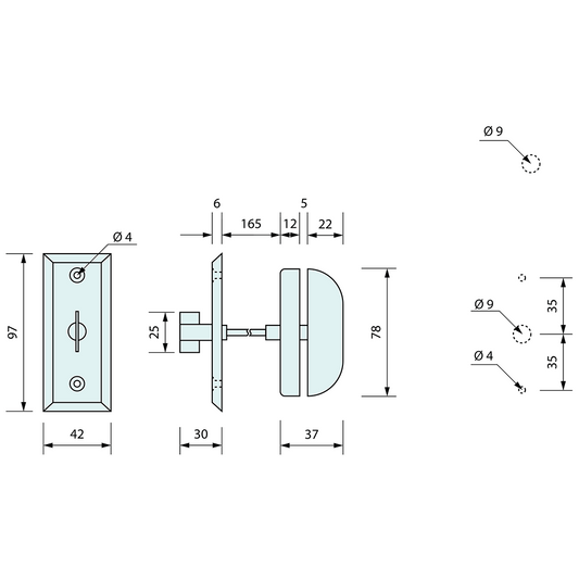 Warning Bell Chrome Plated 175mm