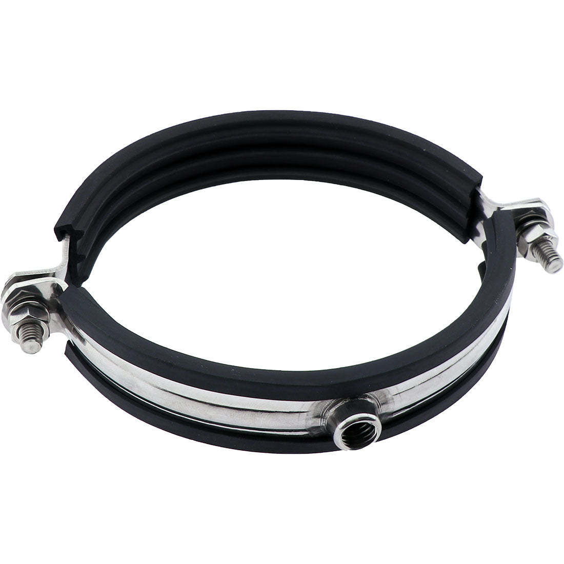 Pipe Clamps Rubber Lined 316 Ss
