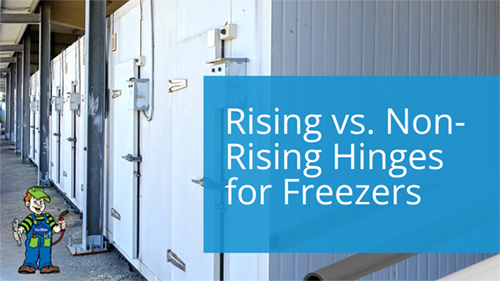 Choosing the Right Hinge for Your Chiller: Rising vs. Non-Rising Hinges