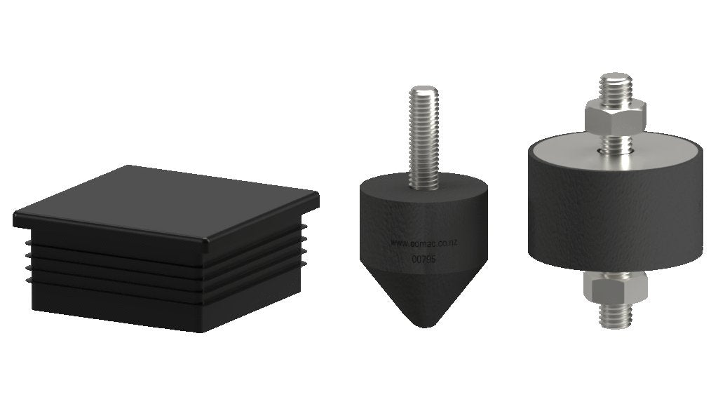 B - Plugs, Caps, Buffers, Bushings, Tube Connectors, Rubber Products