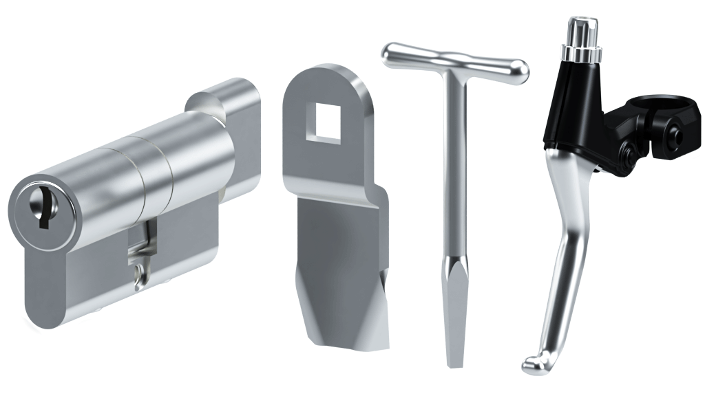 J - Lock, Latch and Handle Accessories, Rods