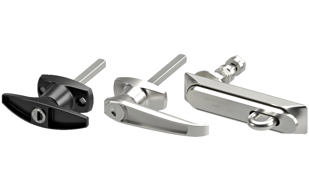 K - T Handles, L Handles, Inside Handles, Flush Handles, 8mm Shaft Handles