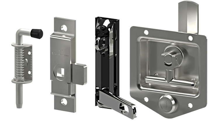 O - Deadbolt Latches, Padbolts, Spring & Slide Bolts, Hasp & Staples