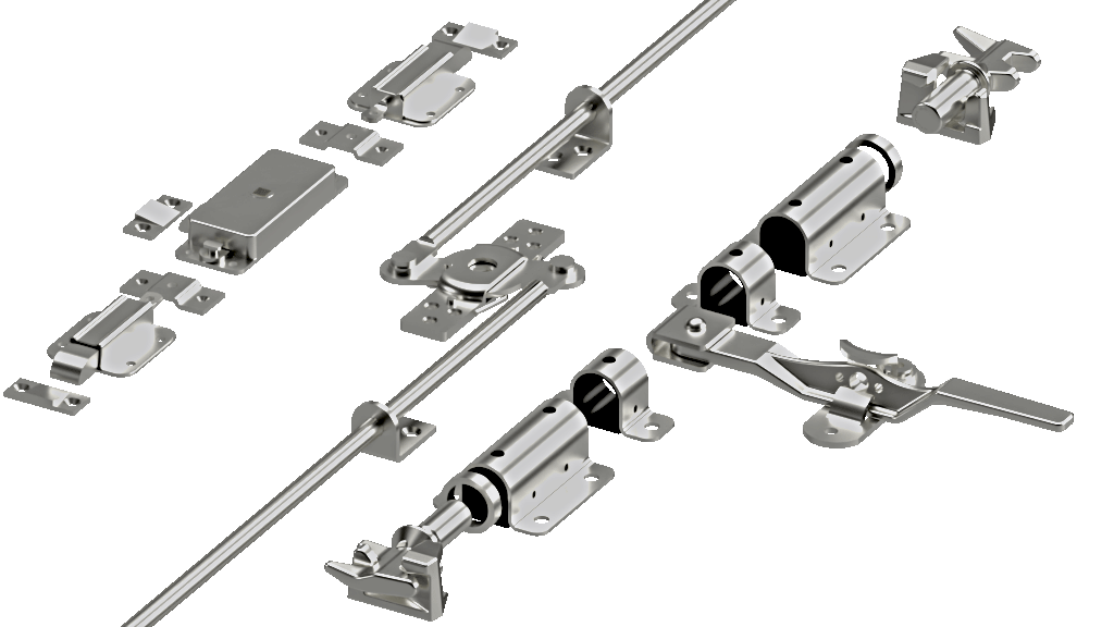 Q - 2 & 3 Point Latches, Container Latches