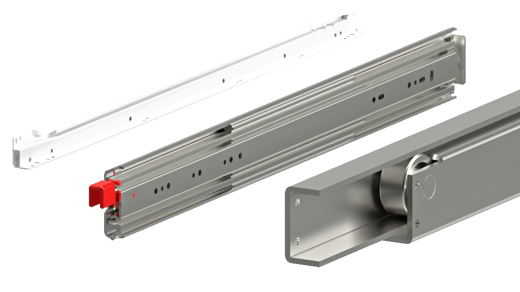 Drawer Rails Components Drawer Slides NZ | Heavy Duty & Full Extension Slides | Co-Mac