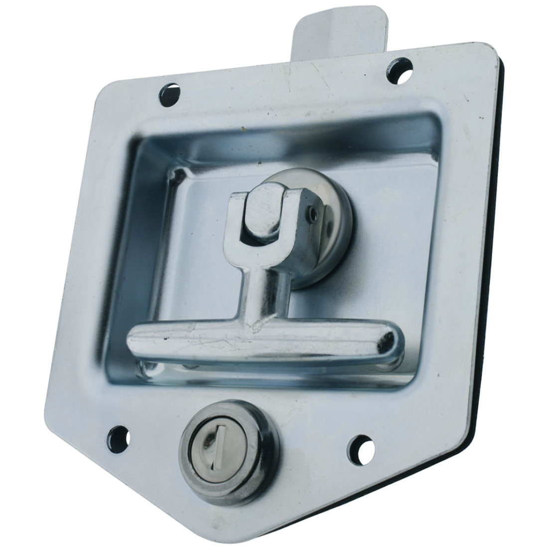 Drop T Centre Latch Only Locking Zinc Plated – Co-Mac