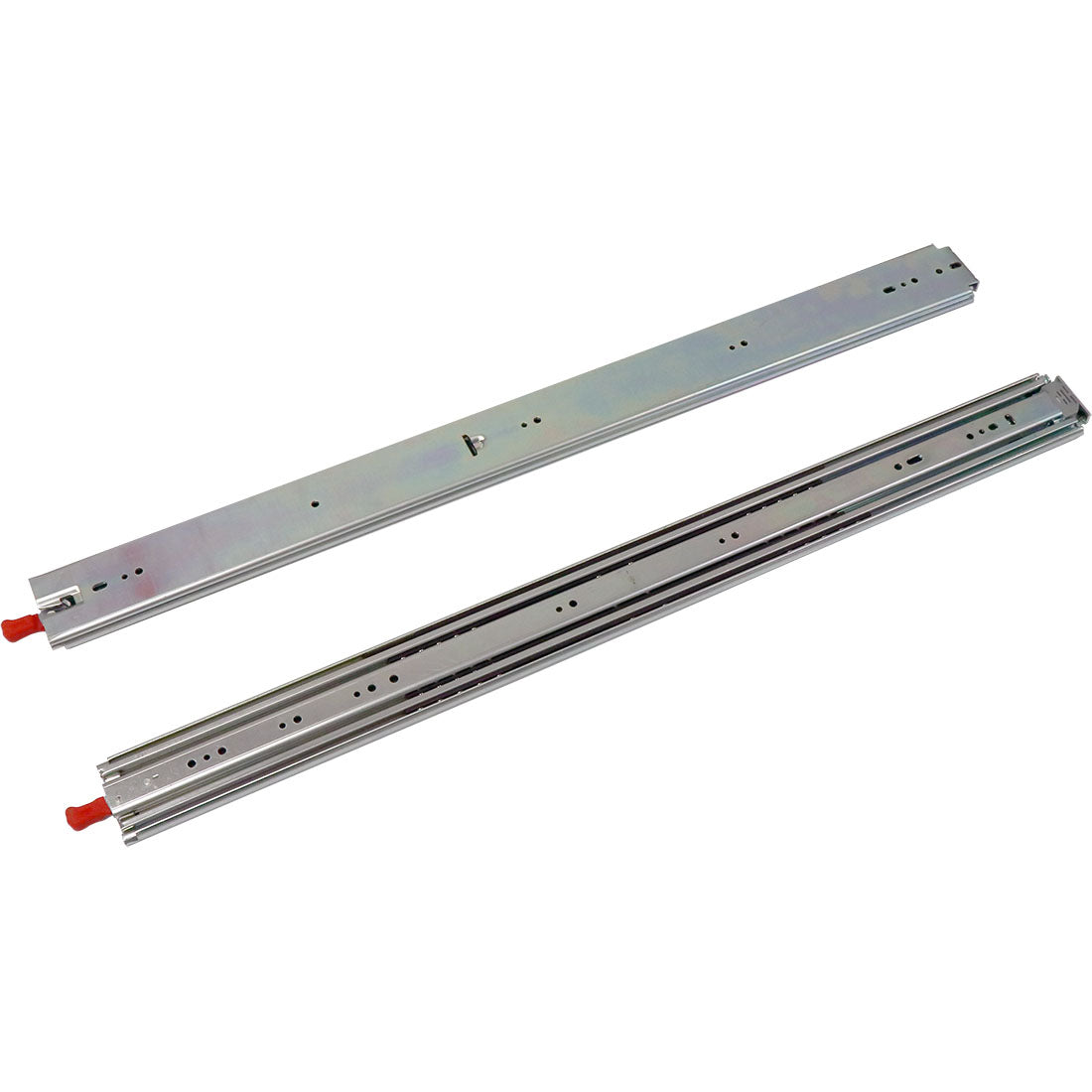 Heavy Duty Drawer Slide Lock In and Out Zinc Plated 1219mm 150kg – Co-Mac