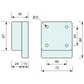 Doorstop Industrial 72mm x 84mm x 38mm