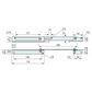 Door Stop and Stay Stainless Steel 184mm