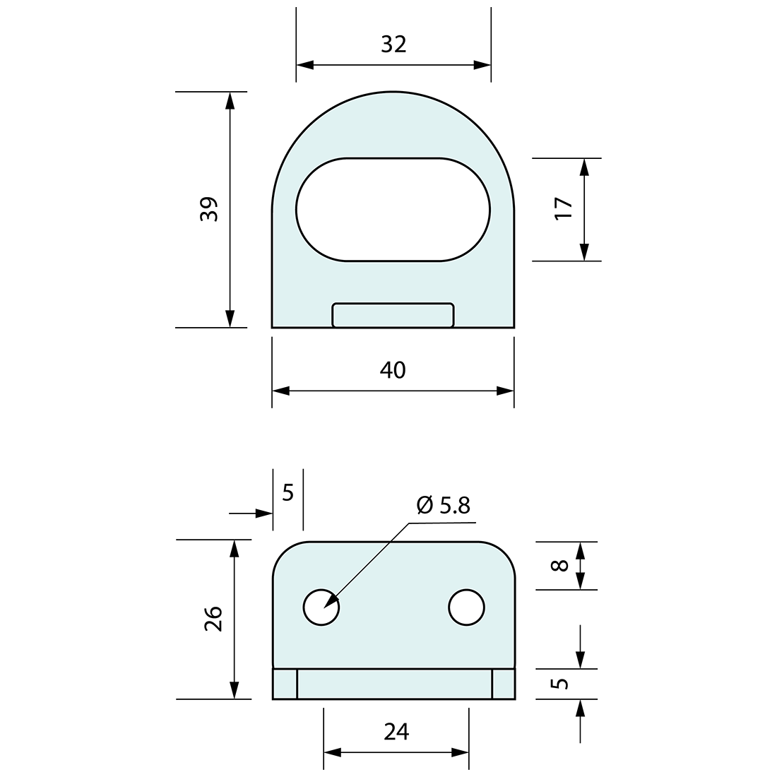 16mm Spring Bolt Strike Stainless Steel – Co-Mac