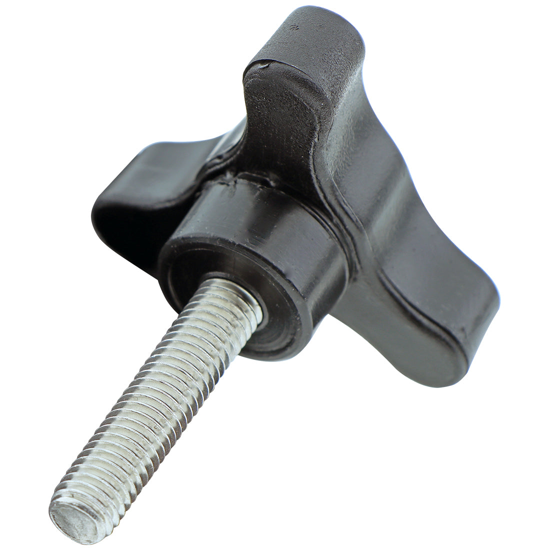 Tri Knob SS 316 M8 x 35mm Ext Thread