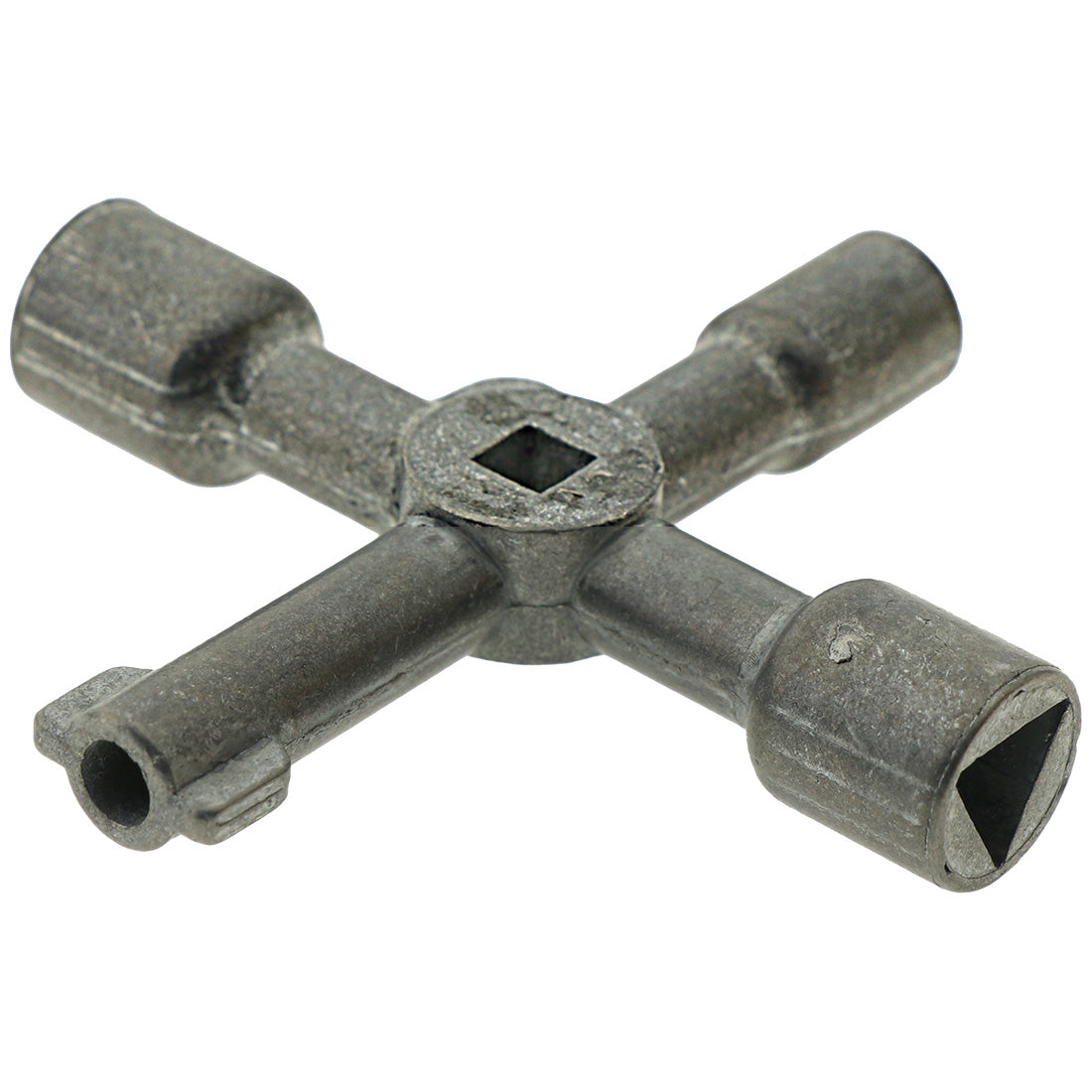 4 Way Cam Lock Utility Key Chrome – Co-Mac