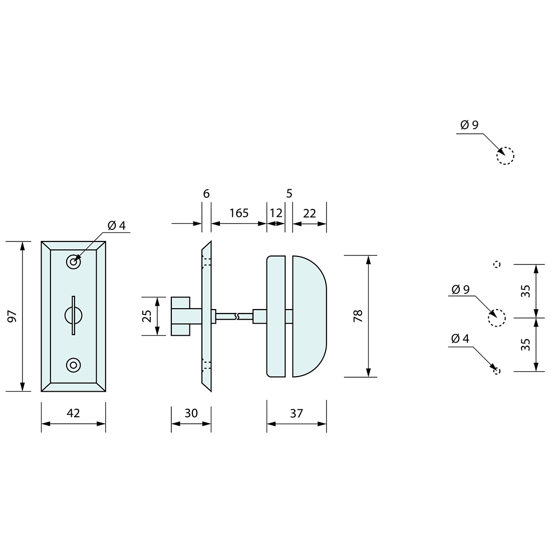 Warning Bell Chrome Plated 175mm