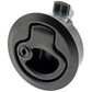 Slam Latch Round Black Keyed 60mm
