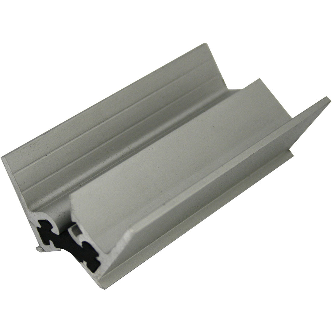 Aluminium Continuous Hinge With Rubber Insert