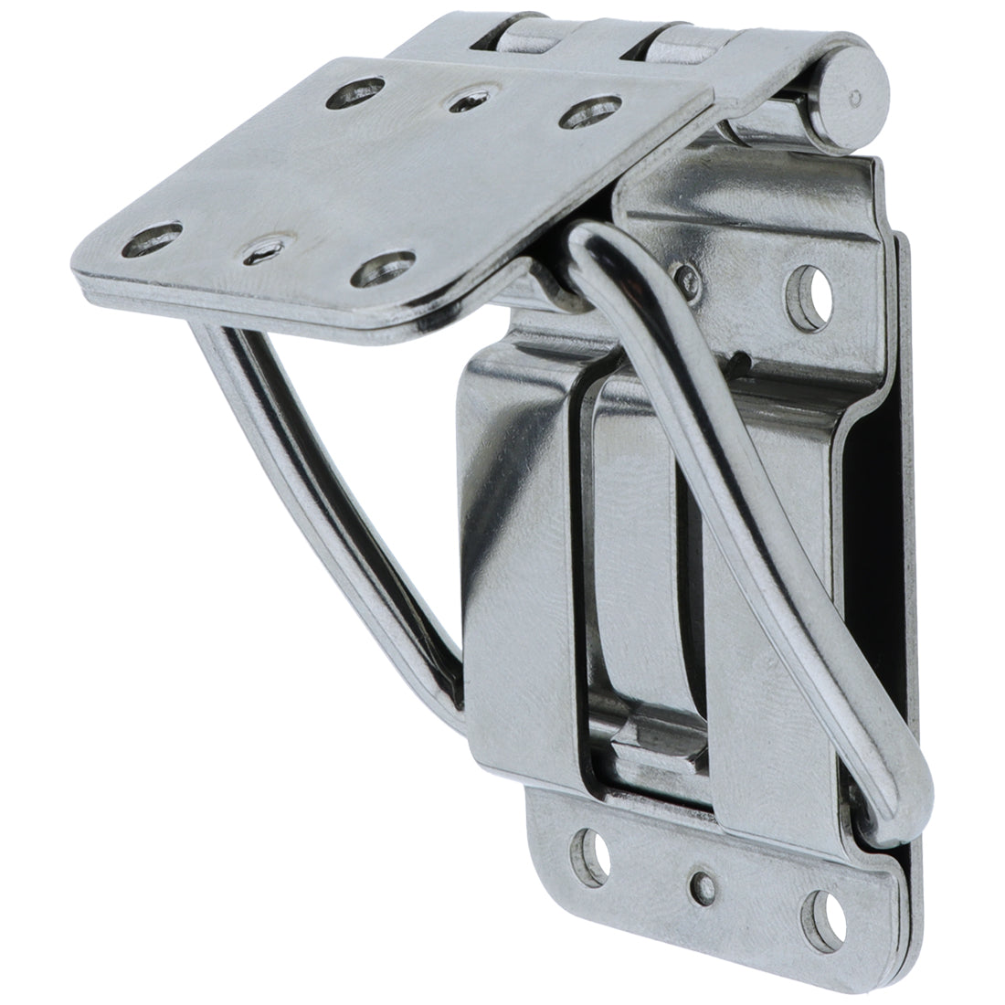 Strut Hinge With Catch Stainless Steel 65x40mm