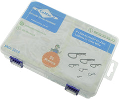 R Clips Assorted Kit Zinc 1.25mm to 5mm Wire