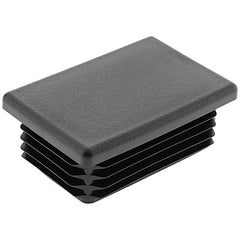 Rectangle Plug 74.3x50mm Ribbed