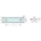 Cargo O Track Light Duty Aluminium 900mmx30mm