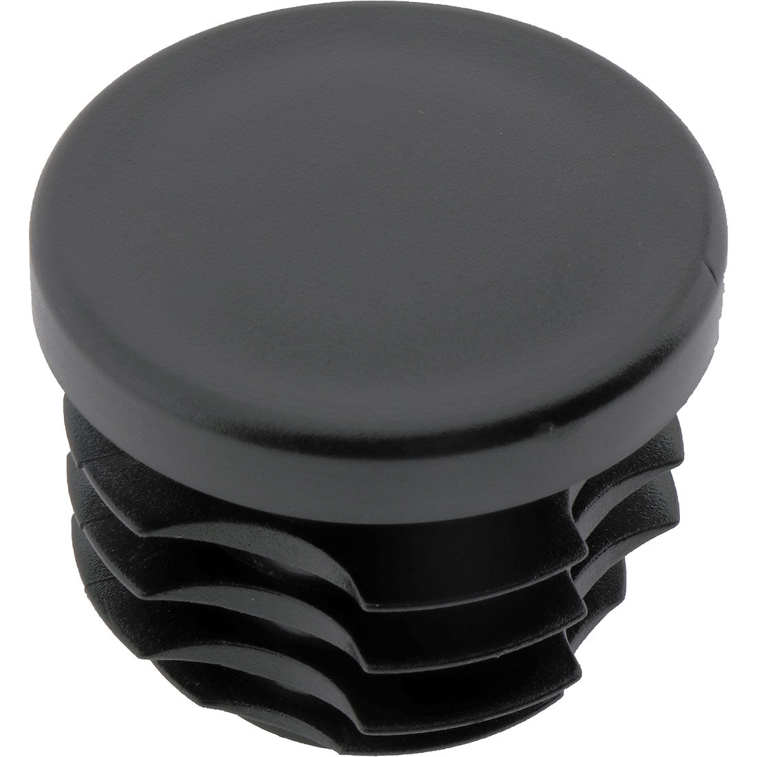 Round Plug Ribbed Black 50.0mm – Co-Mac
