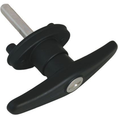 Canopy T Handle Locking Black LH 34x100mm