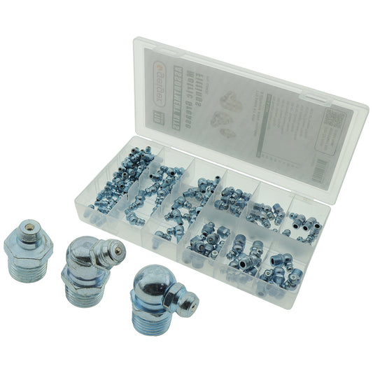 Metric Grease Fittings Assorted 110 pce Kit