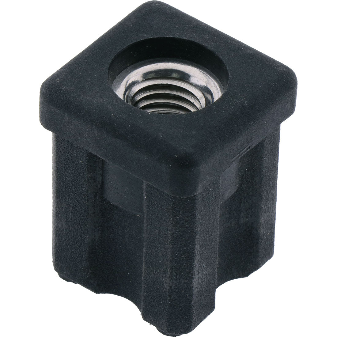 Square Tube Insert Zinc Plated Thread 28.6mm M12 – Co-Mac