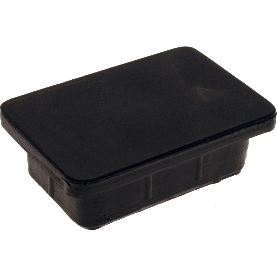 Rectangle Plug Smooth Black 76.2x50.8mm – Co-Mac