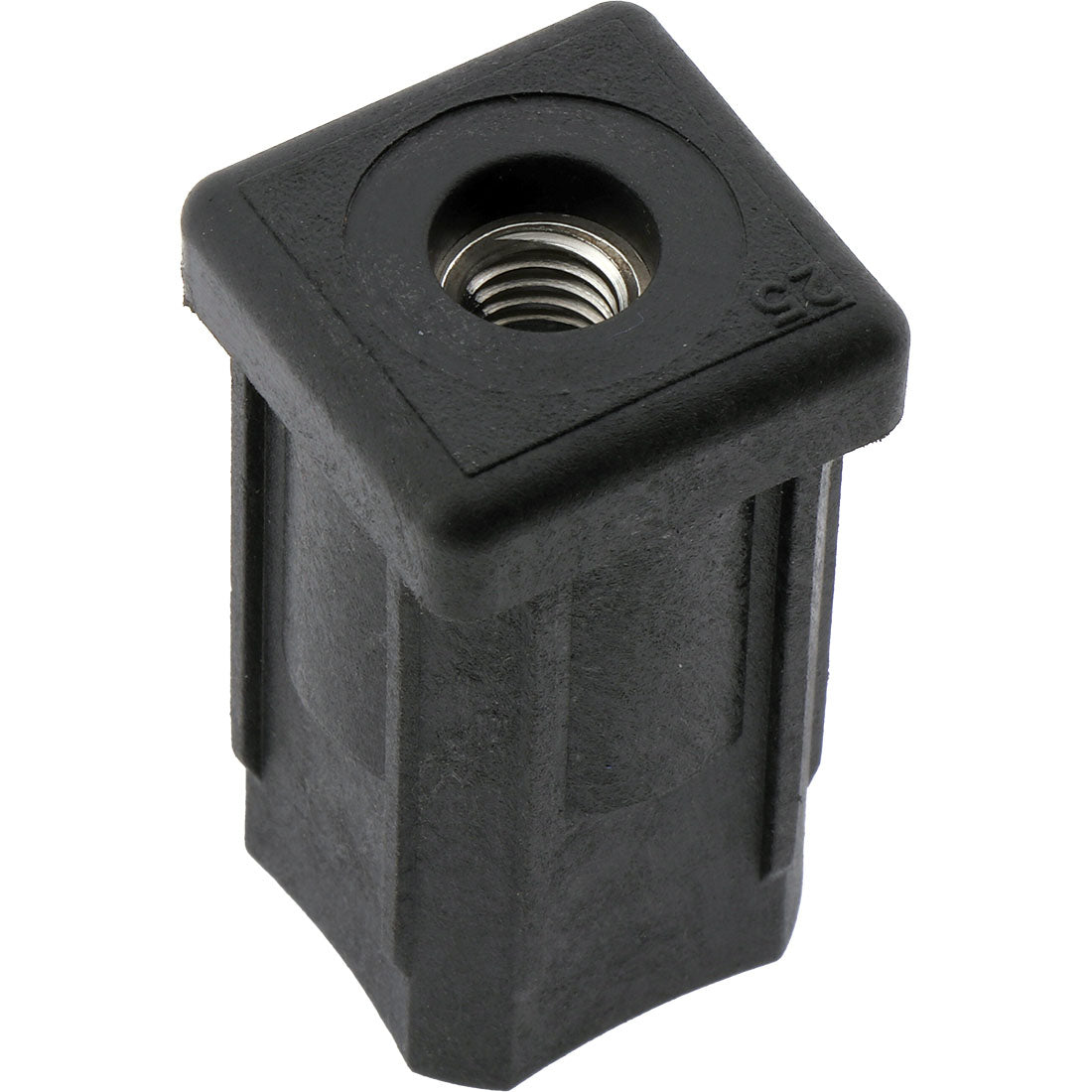 Square Tube Insert Stainless Steel Thread 25.4mm M8 – Co-Mac