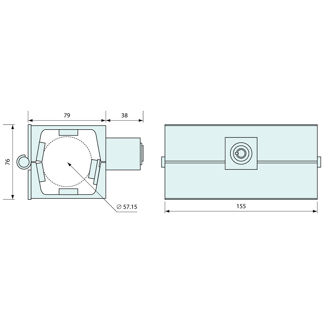 Stabilizer Locktype Stabilizer Lock Steel 6.5Inch – Co-Mac