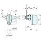 Weathershield Lock 20mm