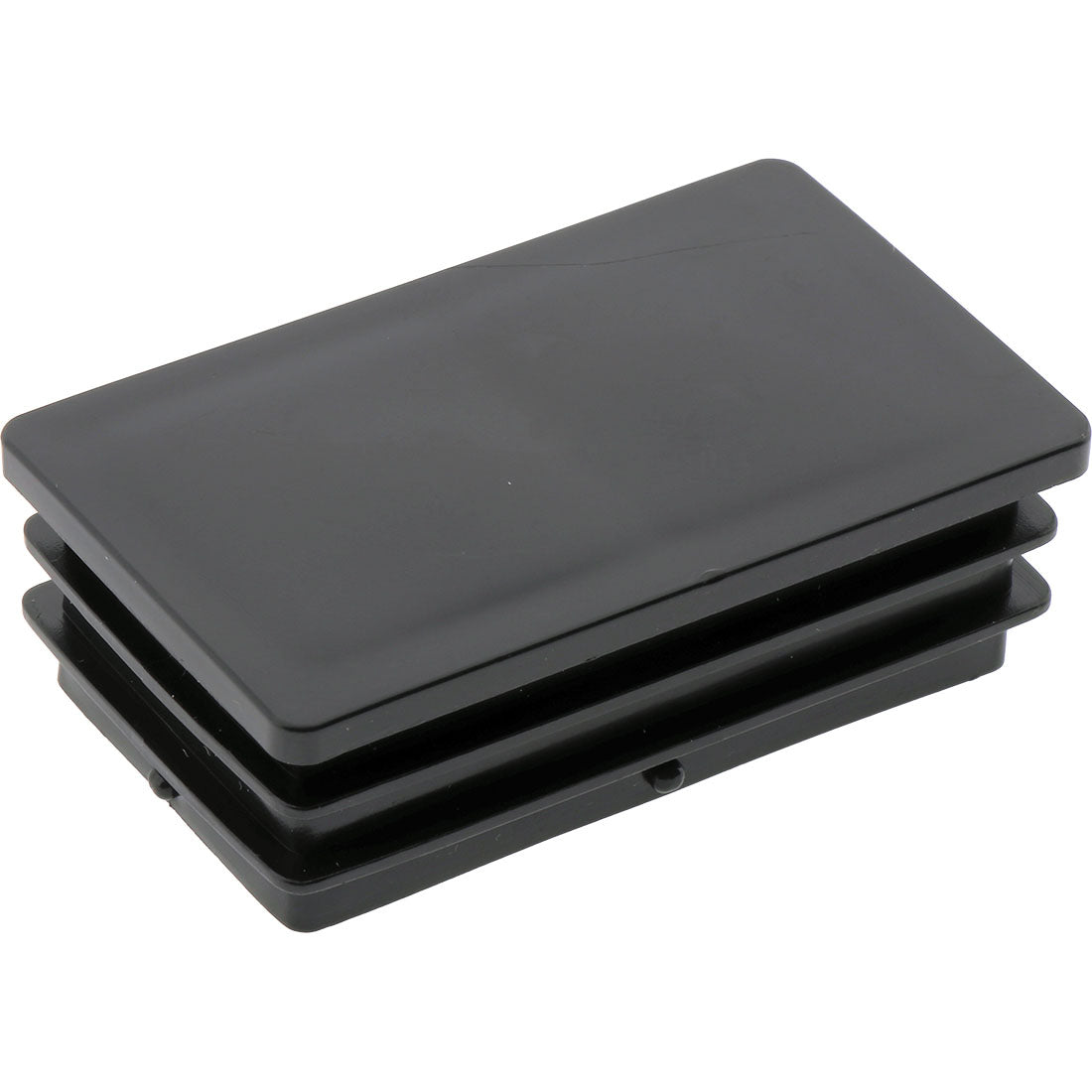 Rectangle Plug Ribbed Black 63.0x38.0mm – Co-Mac