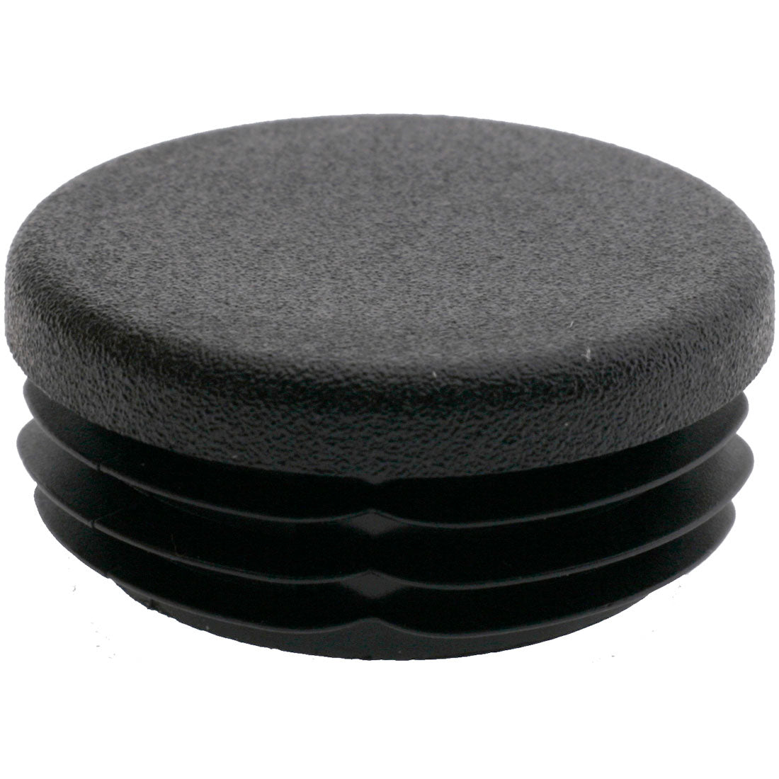 Round Plug Ribbed Black 37.0mm – Co-Mac