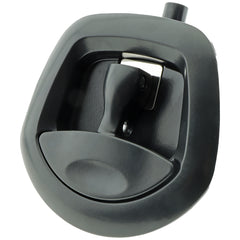 Drop T Latch Key Lock Black Tongue & Face 140mm
