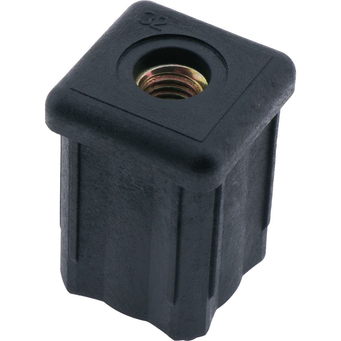 Square Tube Insert Zinc Plated Thread 31.8mm M10 – Co-Mac