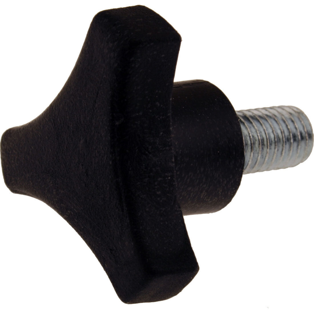 Small Tri Knob Zinc Ext Thread 15mm M8 – Co-Mac