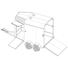 Horse Float Tandem - Free Engineering Plan