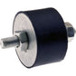 Anti Vibration Mount Ext Plain Steel Thread 40x25 M10