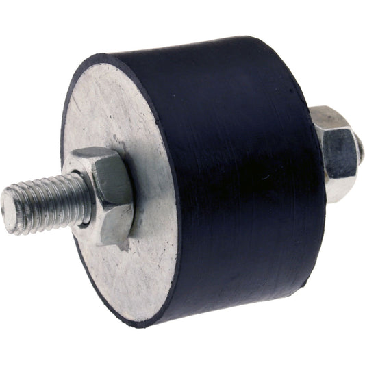 Anti Vibration Mount Ext Plain Steel Thread 40x25 M10