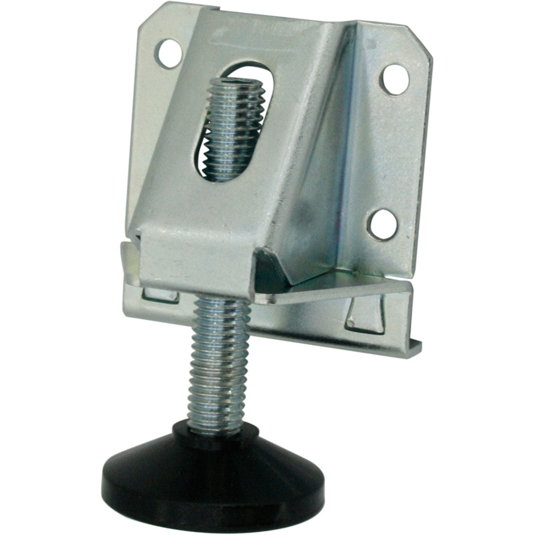 Super Heavy Duty Adjustable Foot Stainless Steel 125mm Base M24 – Co-Mac