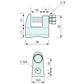 Beam Clamp Zinc Plated 36mm M8
