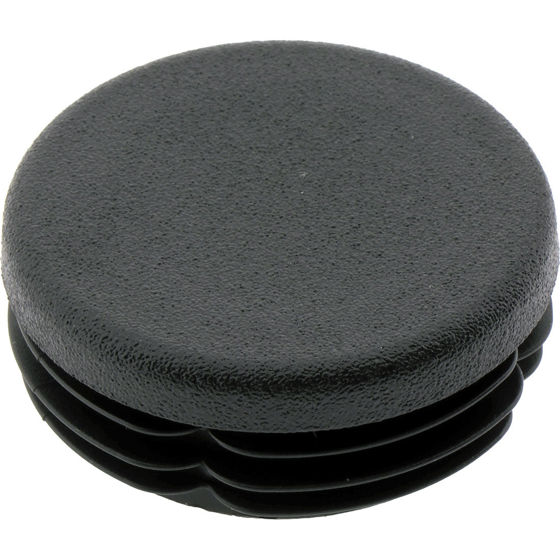 Round Plug Ribbed Black 42.0mm – Co-Mac
