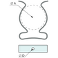 Tool Clip Zinc Plated 19mm