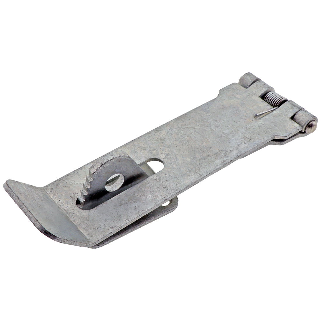 HD Galv Gate Latch Spring Loaded Hasp & Staple Padlockable – Co-Mac
