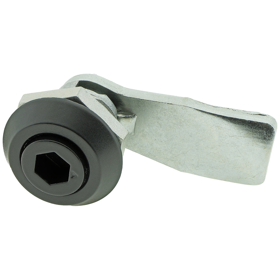 Hex Cam Lock Zinc Diecast Black 8mm