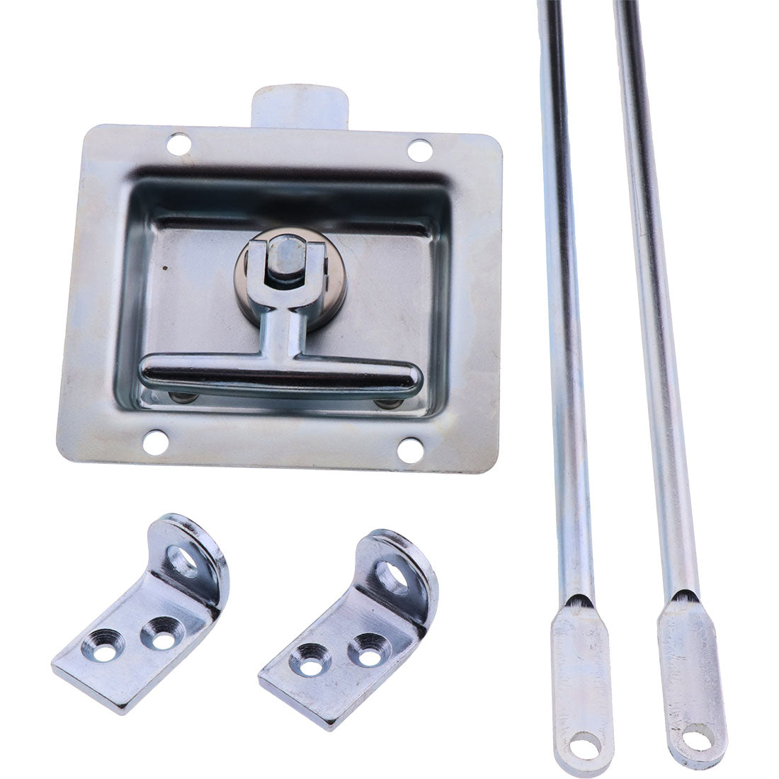 Drop T Latch Three Way Kit Non Locking Zinc Plated – Co-Mac