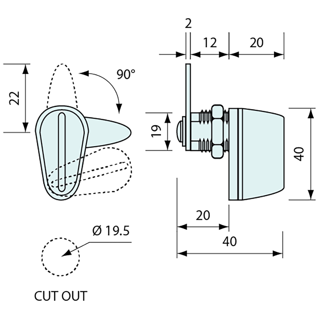 Weathershield Lock – Co-Mac
