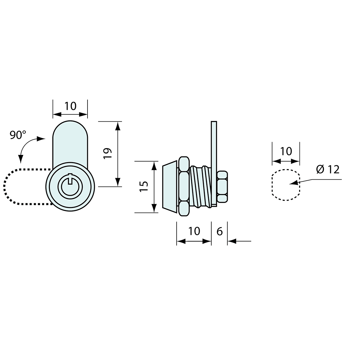 Mini Security Cam Lock