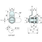 Coin Operated Cam Lock 19mm