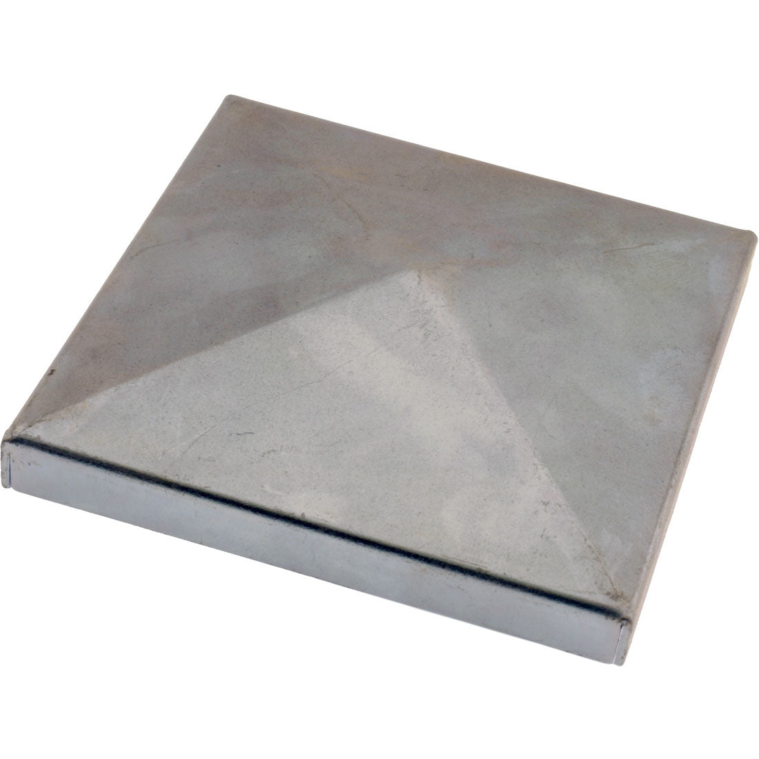 Square Cap Steel Pyramid Top Zinc Plated 80mm – Co-Mac